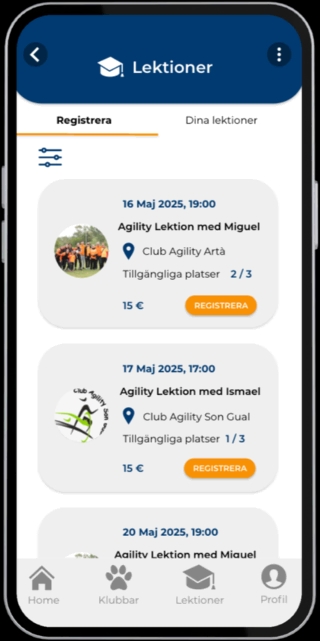 Download AgilityFinder App