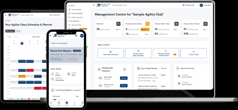 ClubManager Dashboard