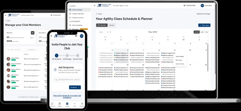 ClubManager on multiple devices