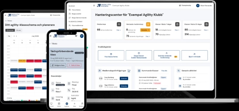 ClubManager Dashboard