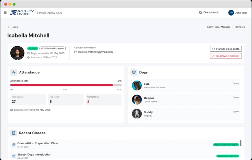 Member Management