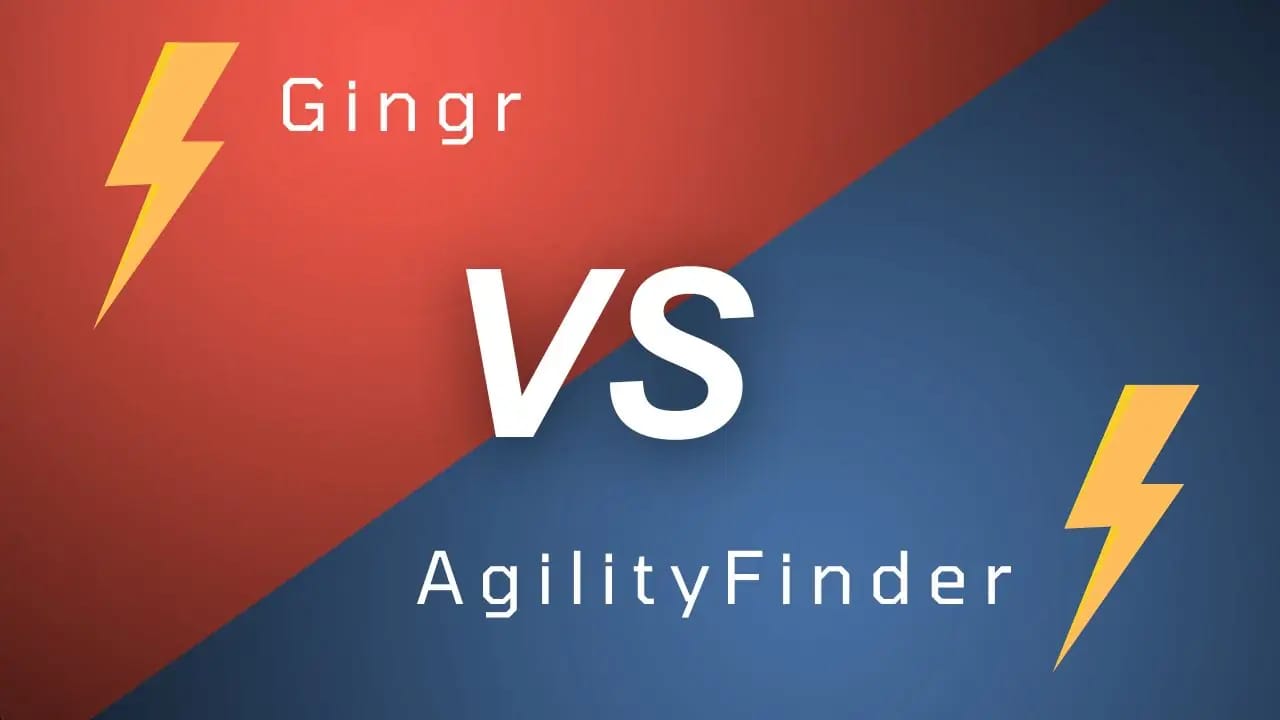 Gingr vs AgilityFinder