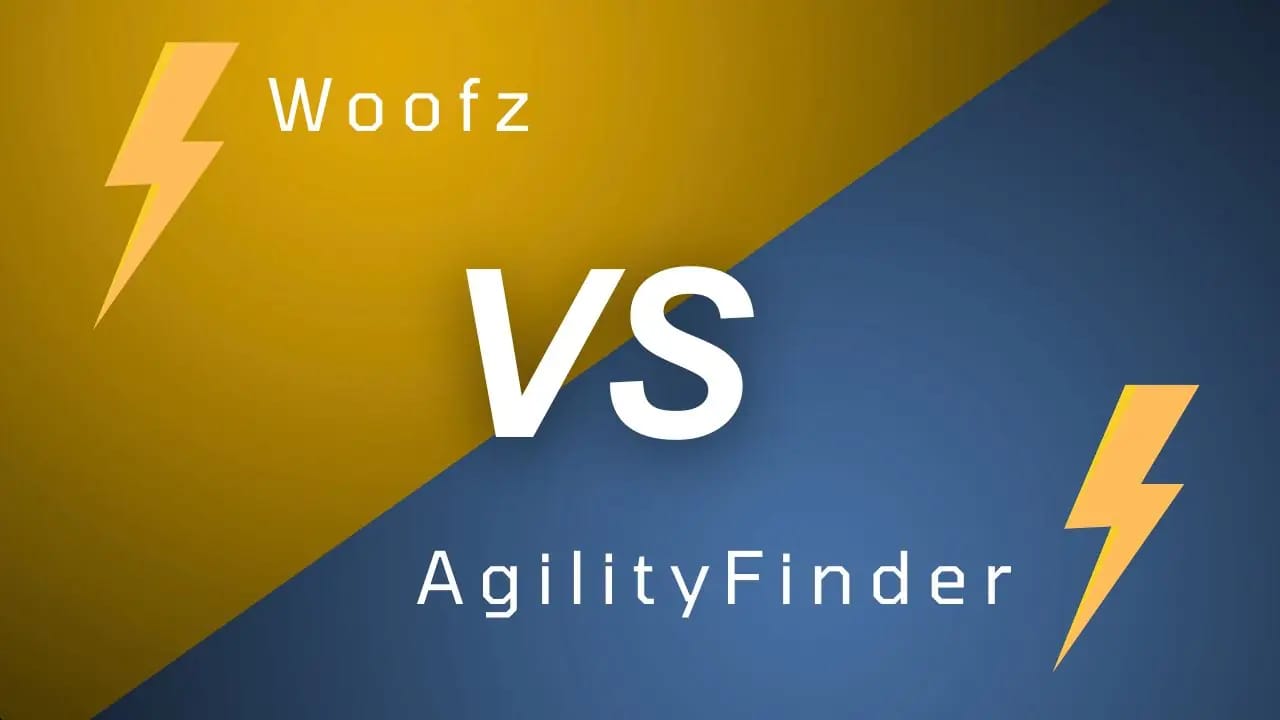 Woofz vs AgilityFinder