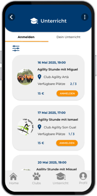 Download AgilityFinder App